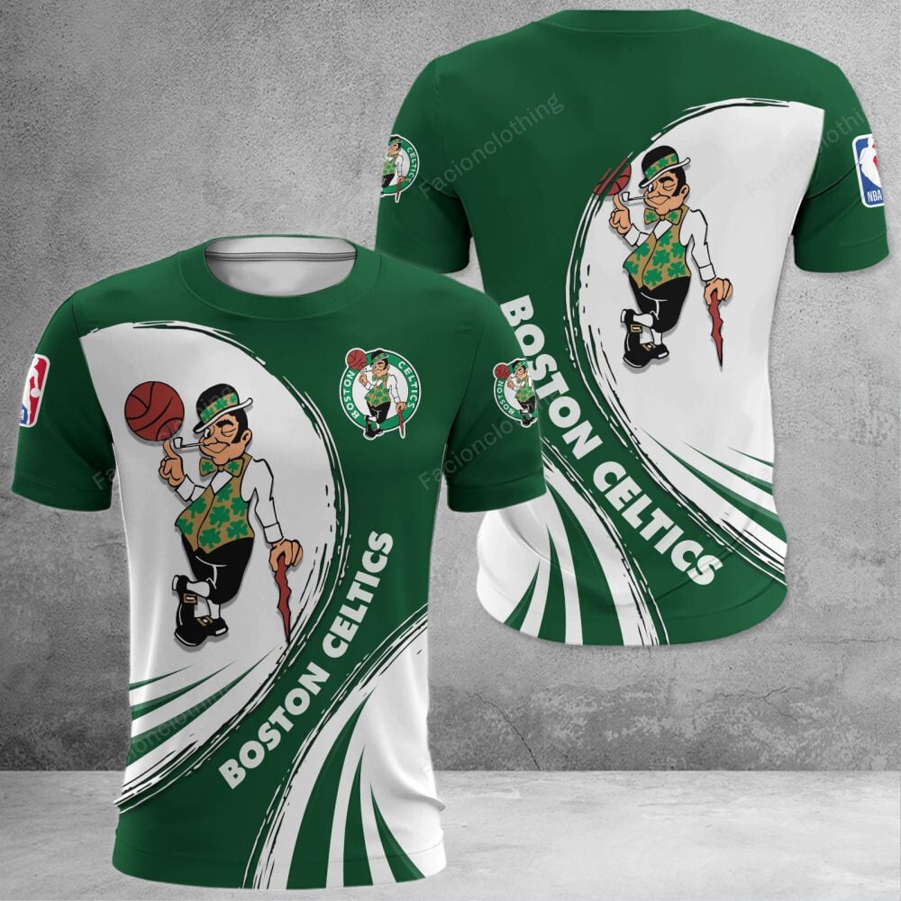 Sportswearmerch Boston Celtics NBA Personalized T-shirt For Fan