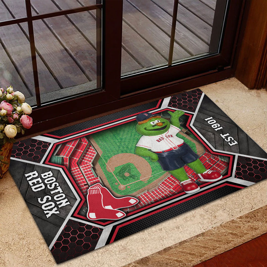 Sportswearmerch Boston Red Sox MLB Custom Doormat For Fan