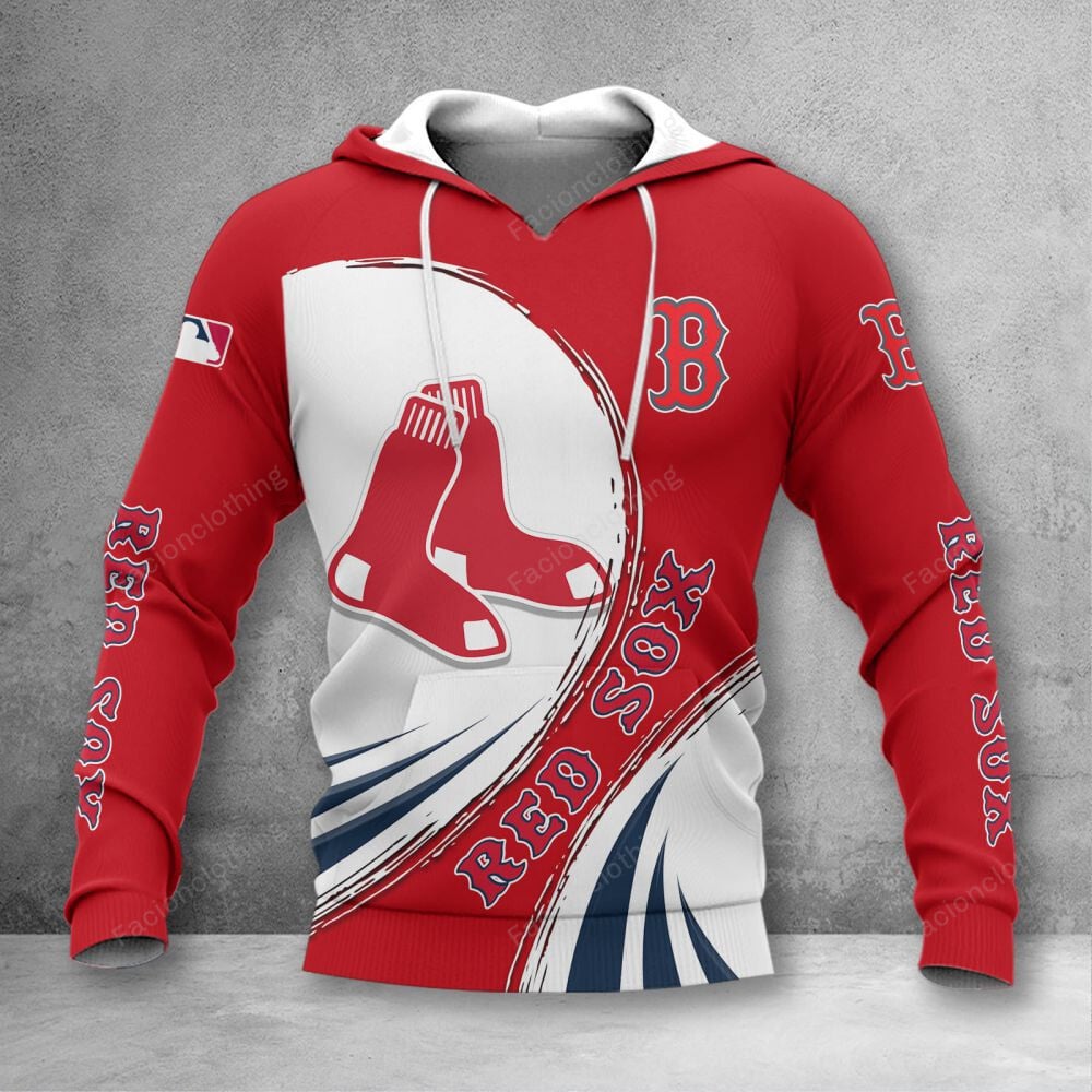 Sportswearmerch Boston Red Sox MLB Personalized Hoodie For Fan