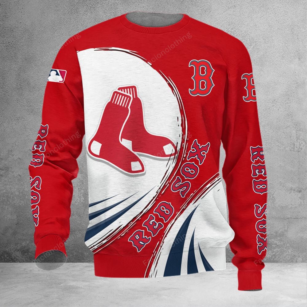 Sportswearmerch Boston Red Sox MLB Personalized Sweater For Fan