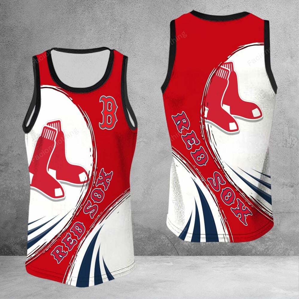 Sportswearmerch Boston Red Sox MLB Personalized Tanktop For Fan