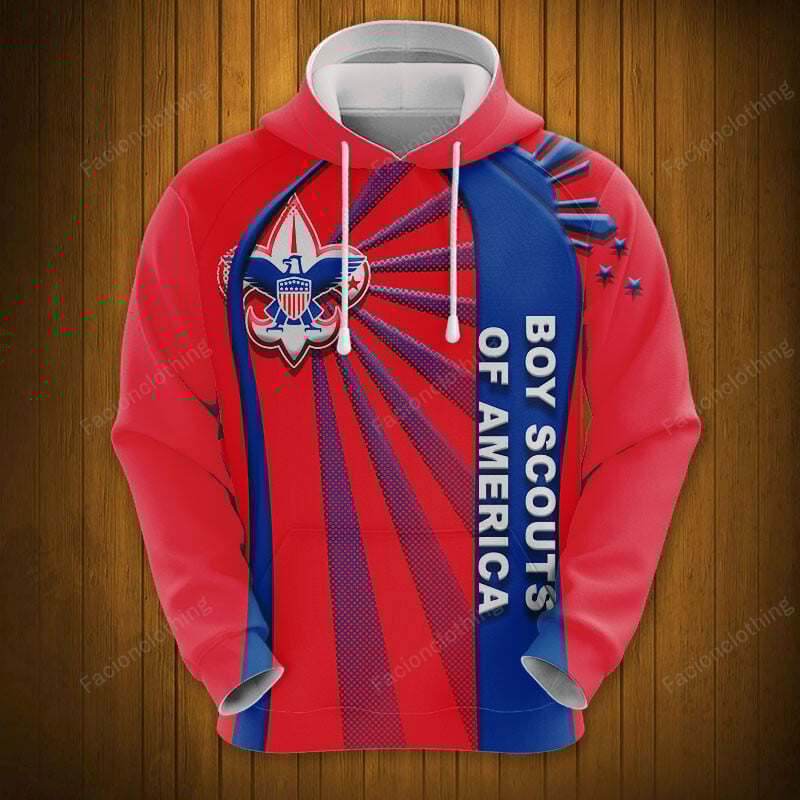 Sportswearmerch Boy Scouts of America Personalized Fashion Hoodie For Fan