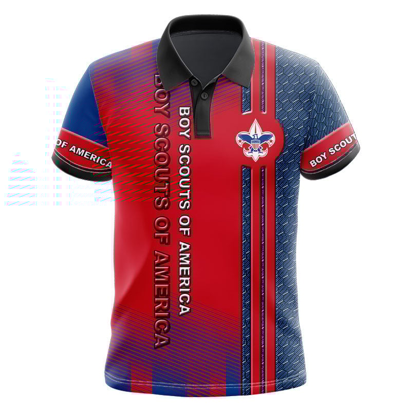 Sportswearmerch Boy Scouts of America Personalized Fashion Polo Shirt For Fan
