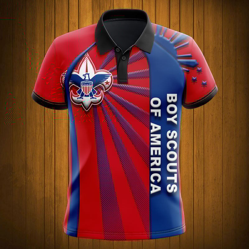 Sportswearmerch Boy Scouts of America Personalized Fashion Polo Shirt For Fan