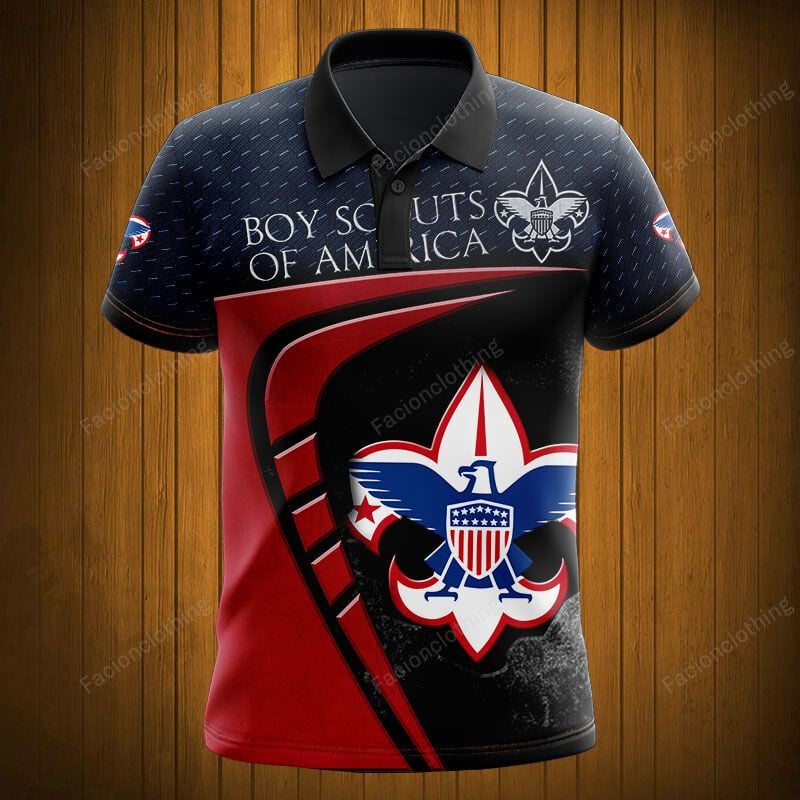 Sportswearmerch Boy Scouts of America Personalized Fashion Polo Shirt For Fan