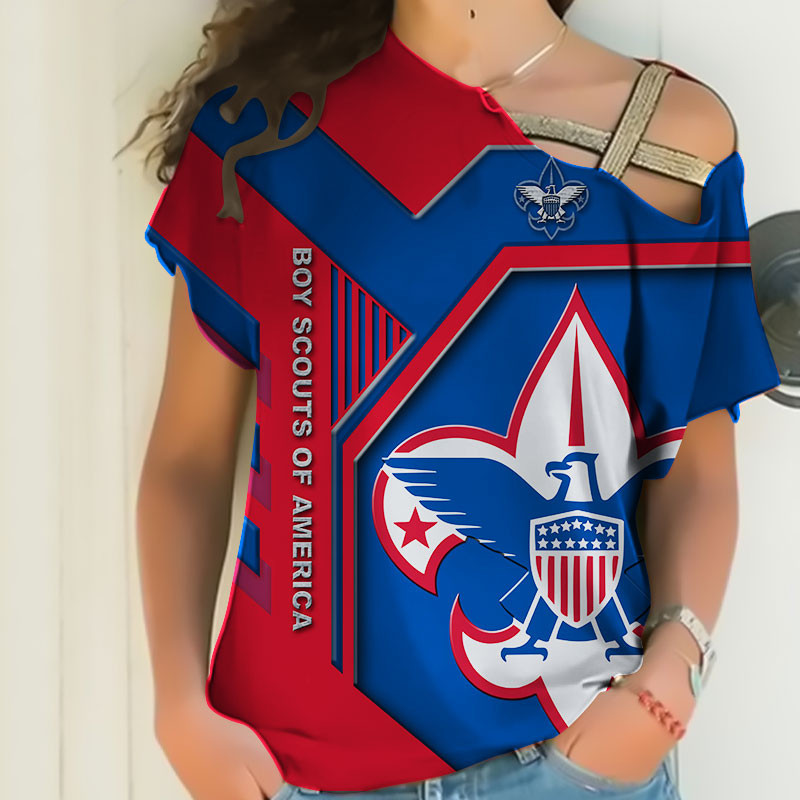 Sportswearmerch Boy Scouts of America Personalized Fashion Strapless Short Sleeve For Fan