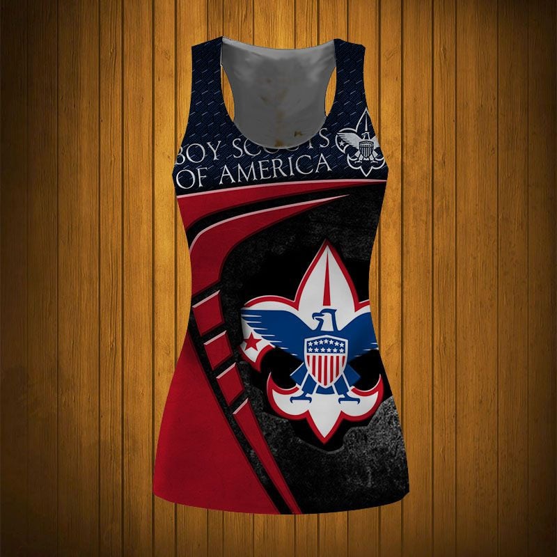 Sportswearmerch Boy Scouts of America Personalized Fashion Women Tanktop For Fan
