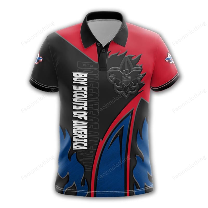 Sportswearmerch Boy Scouts of America Personalized Polo For Fan