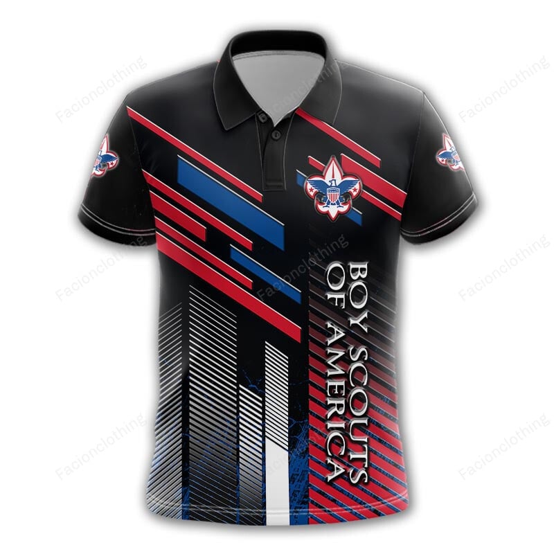 Sportswearmerch Boy Scouts of America Personalized Polo For Fan