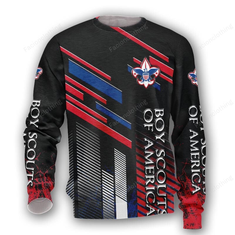 Sportswearmerch Boy Scouts of America Personalized Sweater For Fan