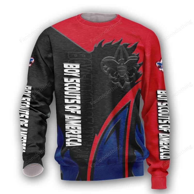 Sportswearmerch Boy Scouts of America Personalized Sweater For Fan