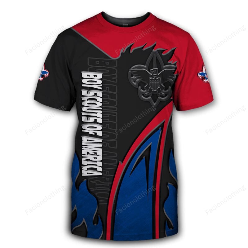 Sportswearmerch Boy Scouts of America Personalized T-shirt For Fan