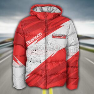 Sportswearmerch Branson Tractor Puffer Jacket For Fan