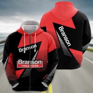 Sportswearmerch Branson Tractor Zip Hoodie For Fan