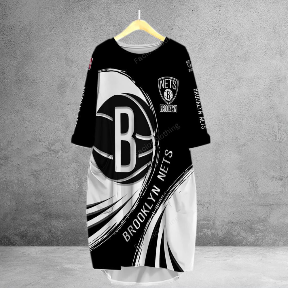 Sportswearmerch Brooklyn Nets NBA Personalized Pocket Tanktop For Fan
