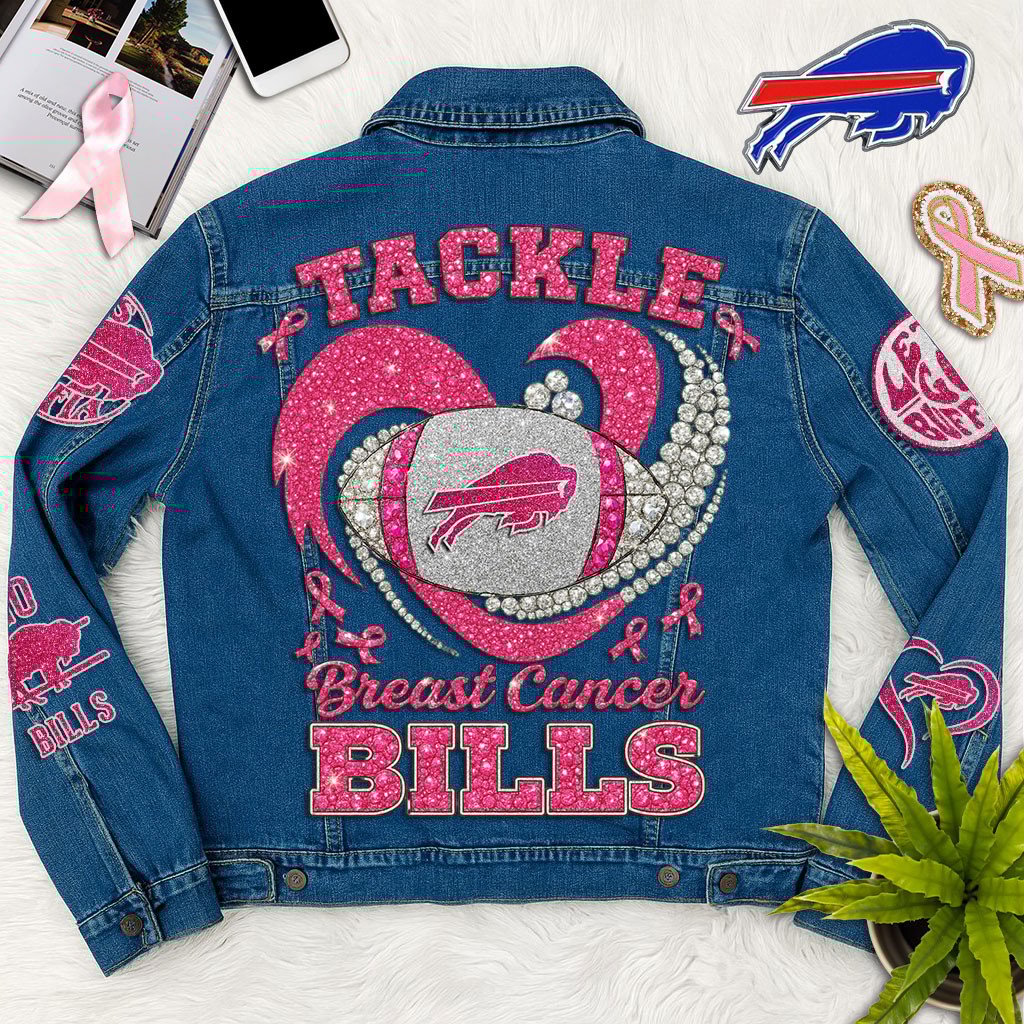 Sportswearmerch Buffalo Bills Denim Jacket Gift For Fans