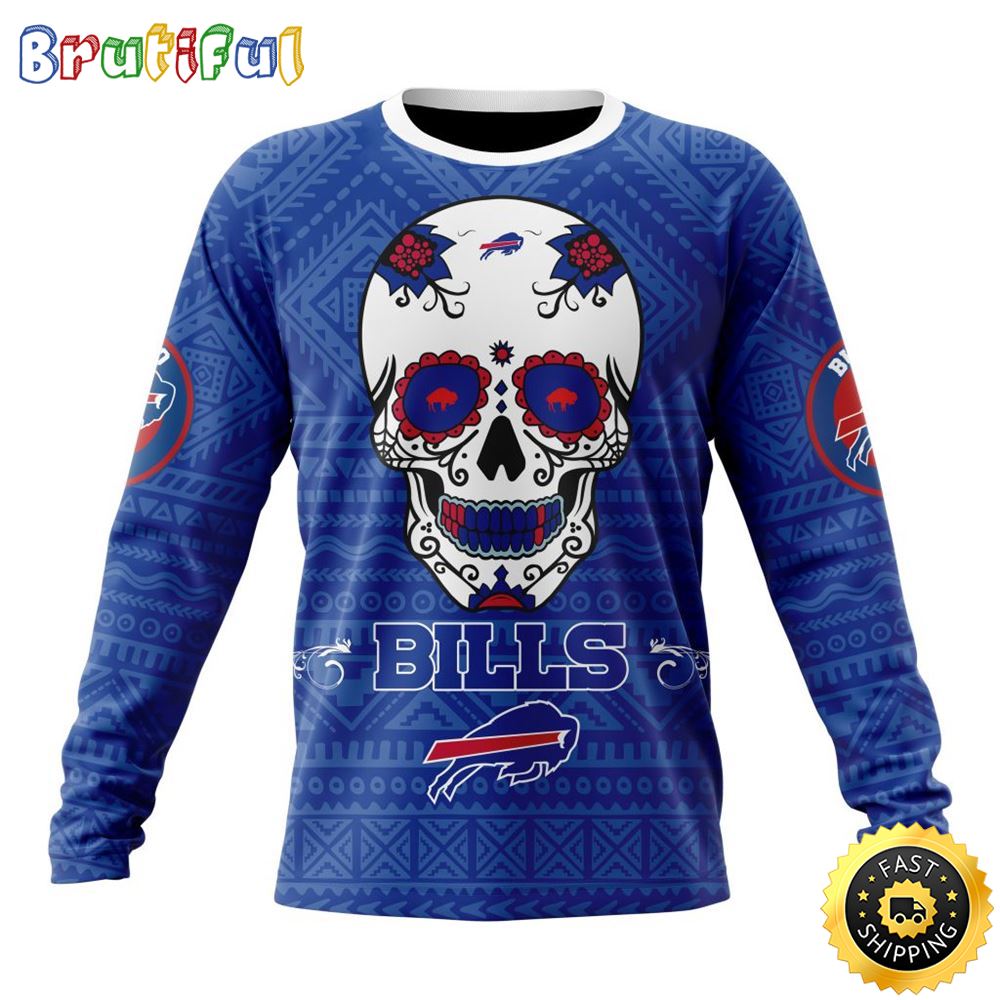 Sportswearmerch Buffalo Bills NFL Crewneck Personalized Sweater For Fan