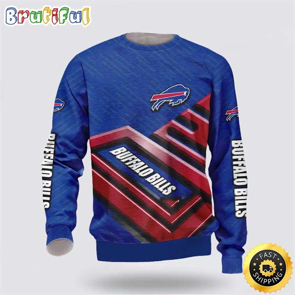 Sportswearmerch Buffalo Bills NFL Crewneck Sweater For Fan