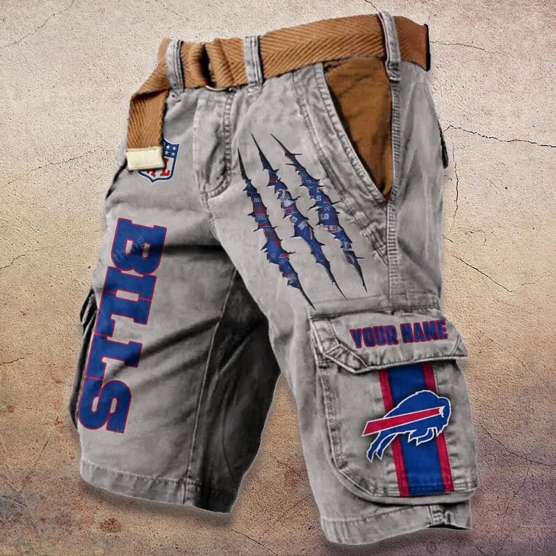 Sportswearmerch Buffalo Bills NFL Denim Short For Fan