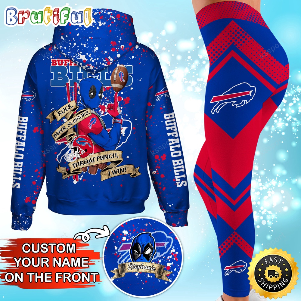 Sportswearmerch Buffalo Bills NFL Hoodie Leggings For Fan