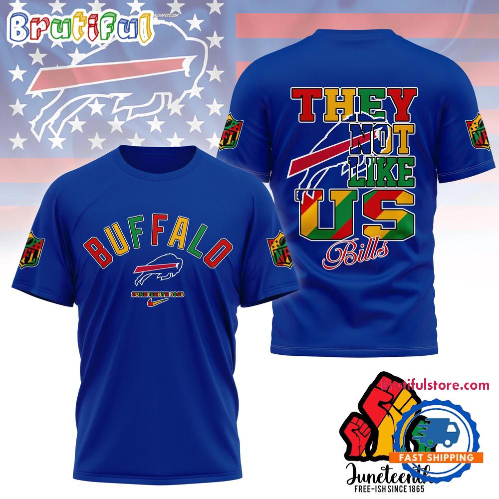 Sportswearmerch Buffalo Bills NFL Juneteenth Freedom Day Unisex T-Shirt For Fan