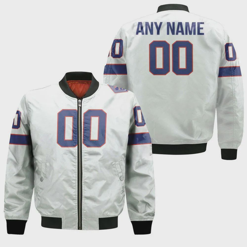 Sportswearmerch Buffalo Bills NFL Number Pattern Bomber Jacket For Fan