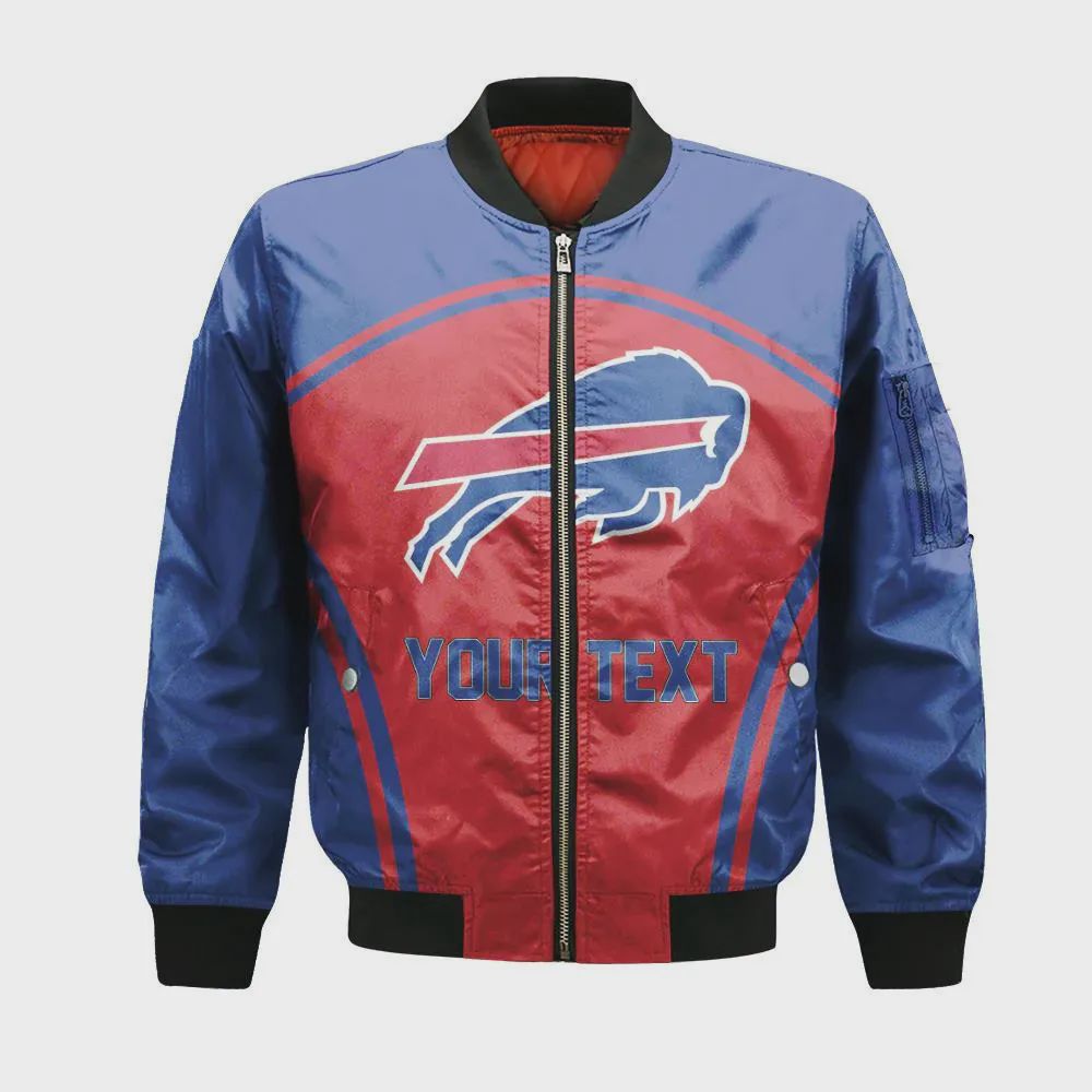 Sportswearmerch Buffalo Bills NFL Personalized Bomber Jacket For Fan