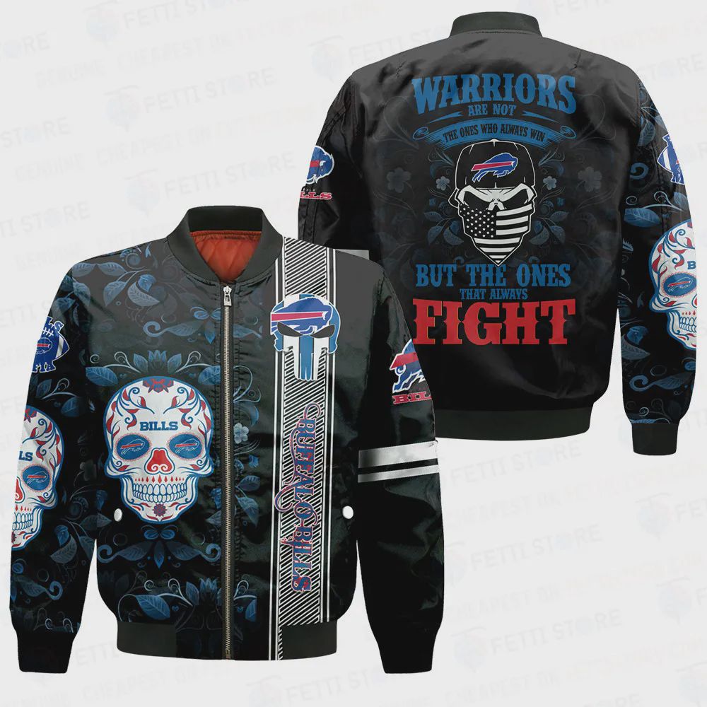 Sportswearmerch Buffalo Bills NFL Personalized Bomber Jacket For Fan