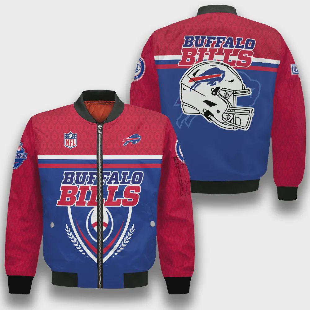 Sportswearmerch Buffalo Bills NFL Personalized Bomber Jacket For Fan