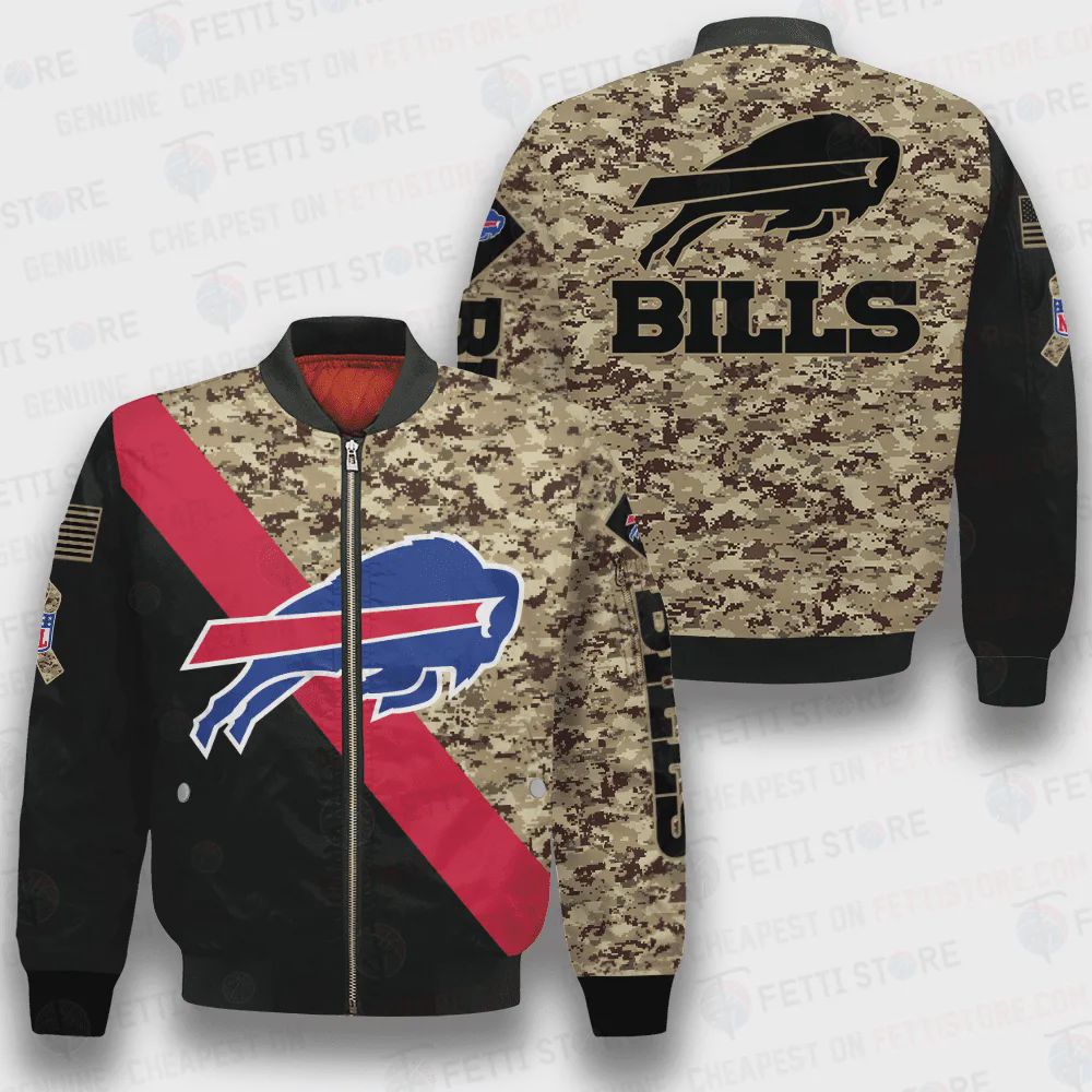 Sportswearmerch Buffalo Bills NFL Personalized Bomber Jacket For Fan
