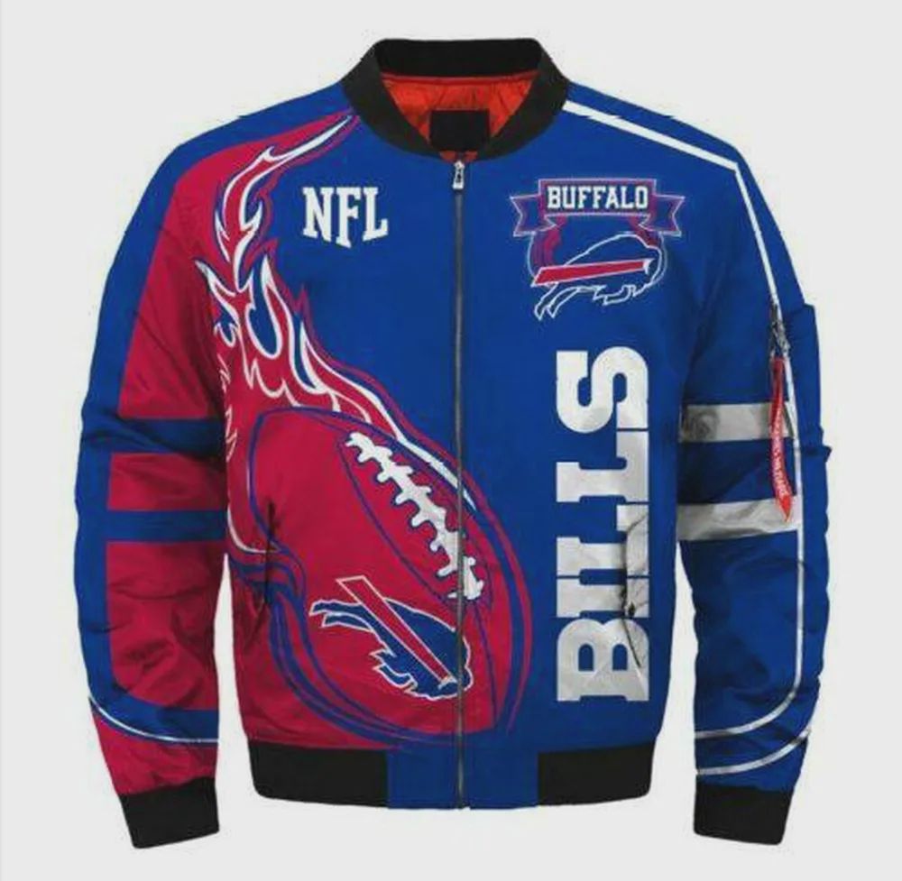 Sportswearmerch Buffalo Bills NFL Personalized Bomber Jacket For Fan