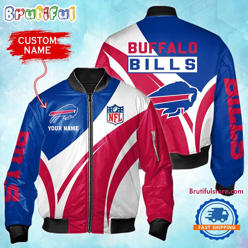 Sportswearmerch Buffalo Bills NFL Personalized Bomber Jacket For Fan