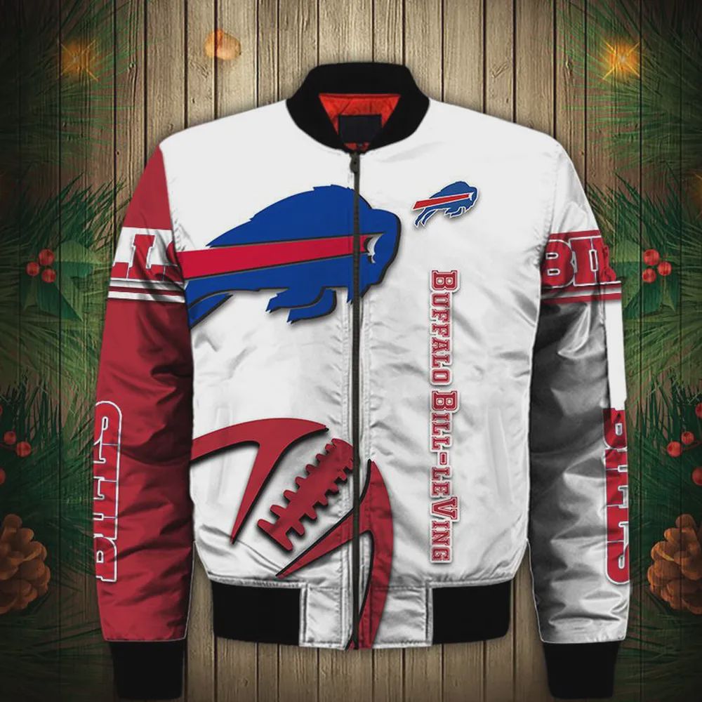 Sportswearmerch Buffalo Bills NFL Personalized Bomber Jacket For Fan