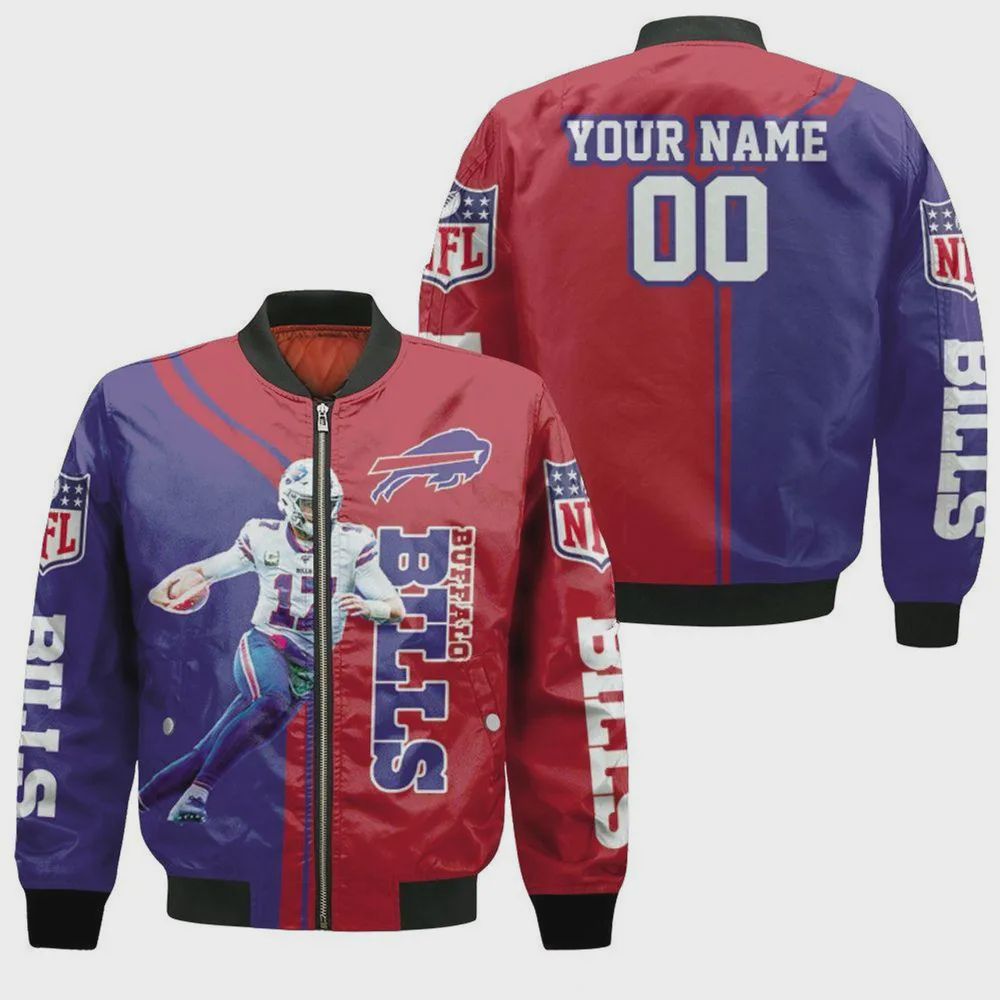 Sportswearmerch Buffalo Bills NFL Personalized Bomber Jacket For Fan