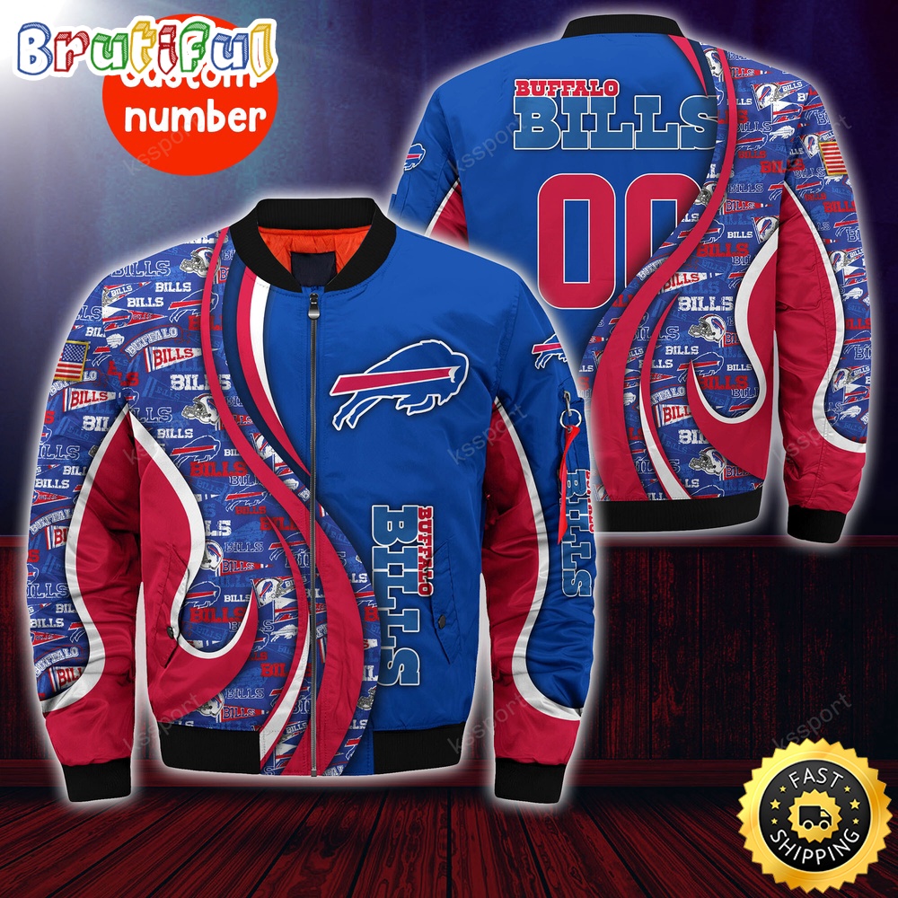 Sportswearmerch Buffalo Bills NFL Personalized Bomber Jacket For Fan
