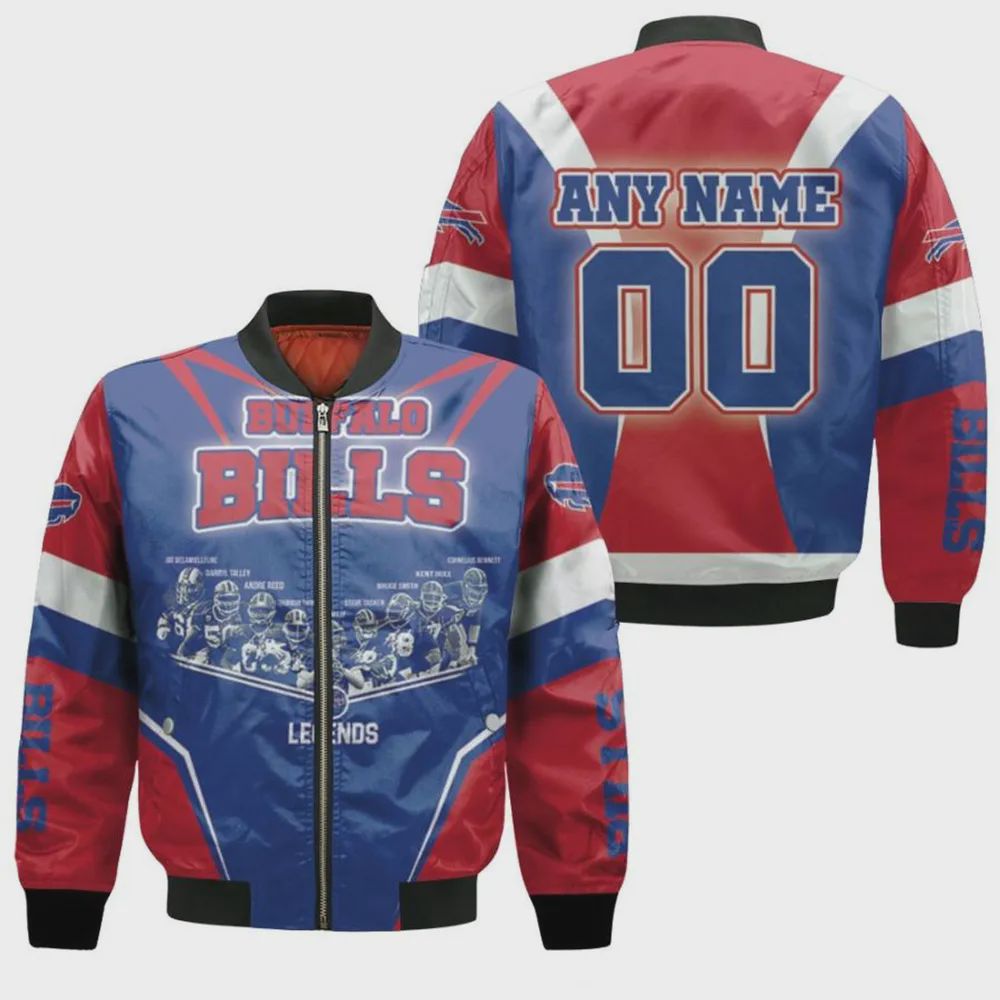Sportswearmerch Buffalo Bills NFL Personalized Bomber Jacket For Fan