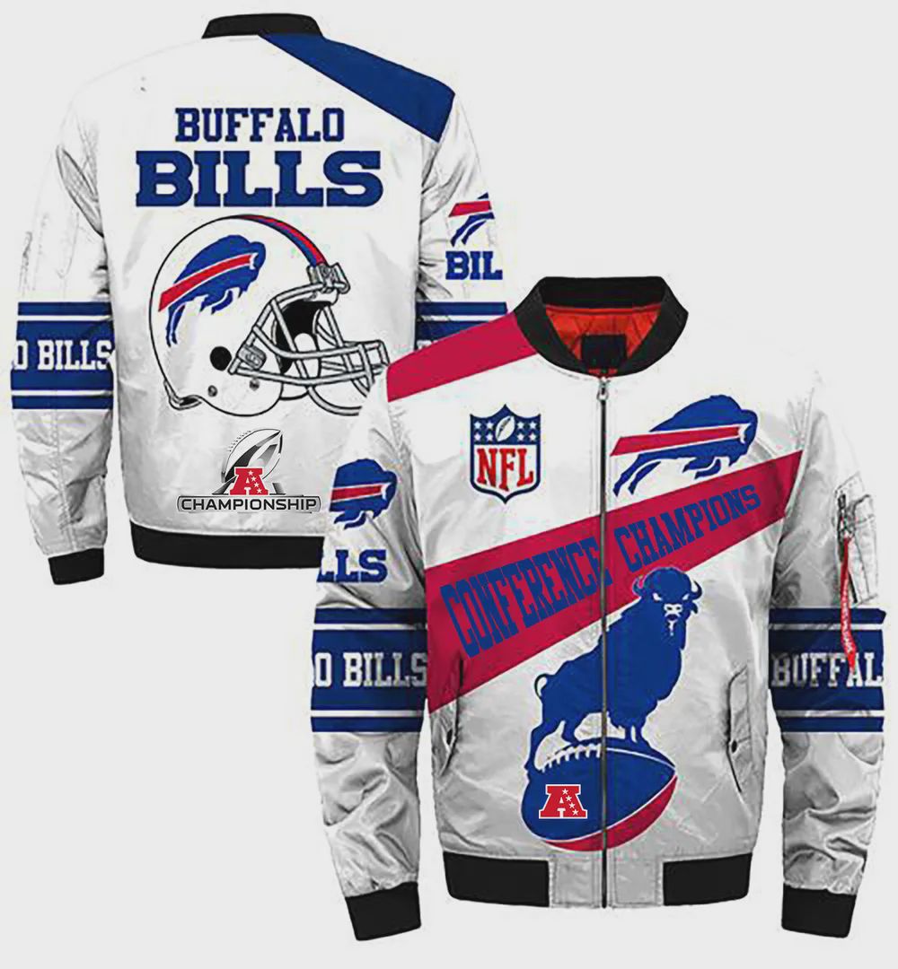Sportswearmerch Buffalo Bills NFL Personalized Bomber Jacket For Fan