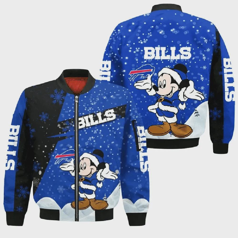 Sportswearmerch Buffalo Bills NFL Personalized Bomber Jacket For Fan