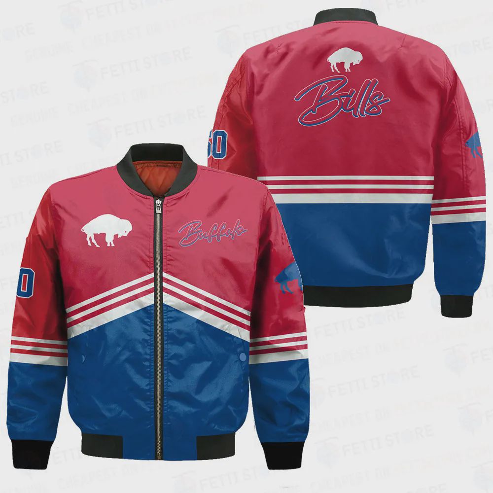 Sportswearmerch Buffalo Bills NFL Personalized Bomber Jacket For Fan