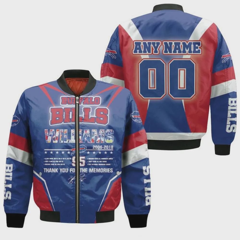 Sportswearmerch Buffalo Bills NFL Personalized Bomber Jacket For Fan