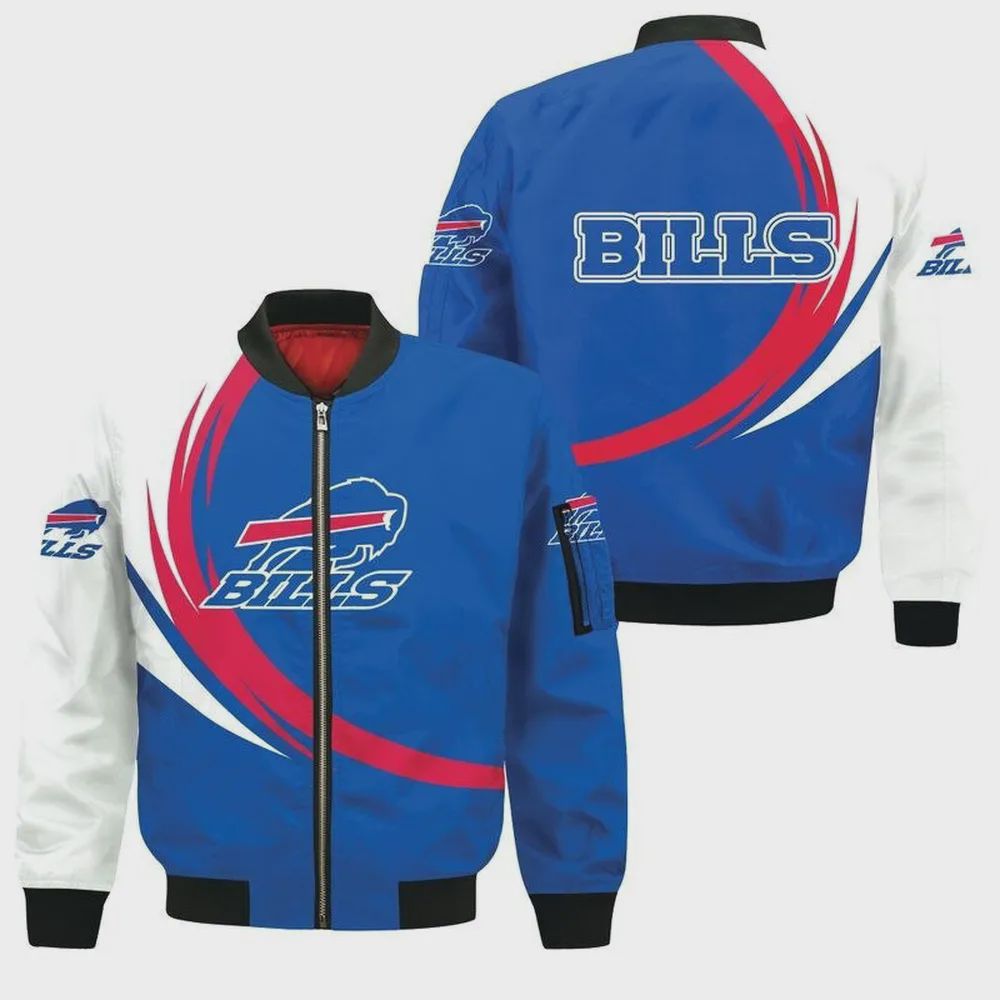 Sportswearmerch Buffalo Bills NFL Personalized Bomber Jacket For Fan