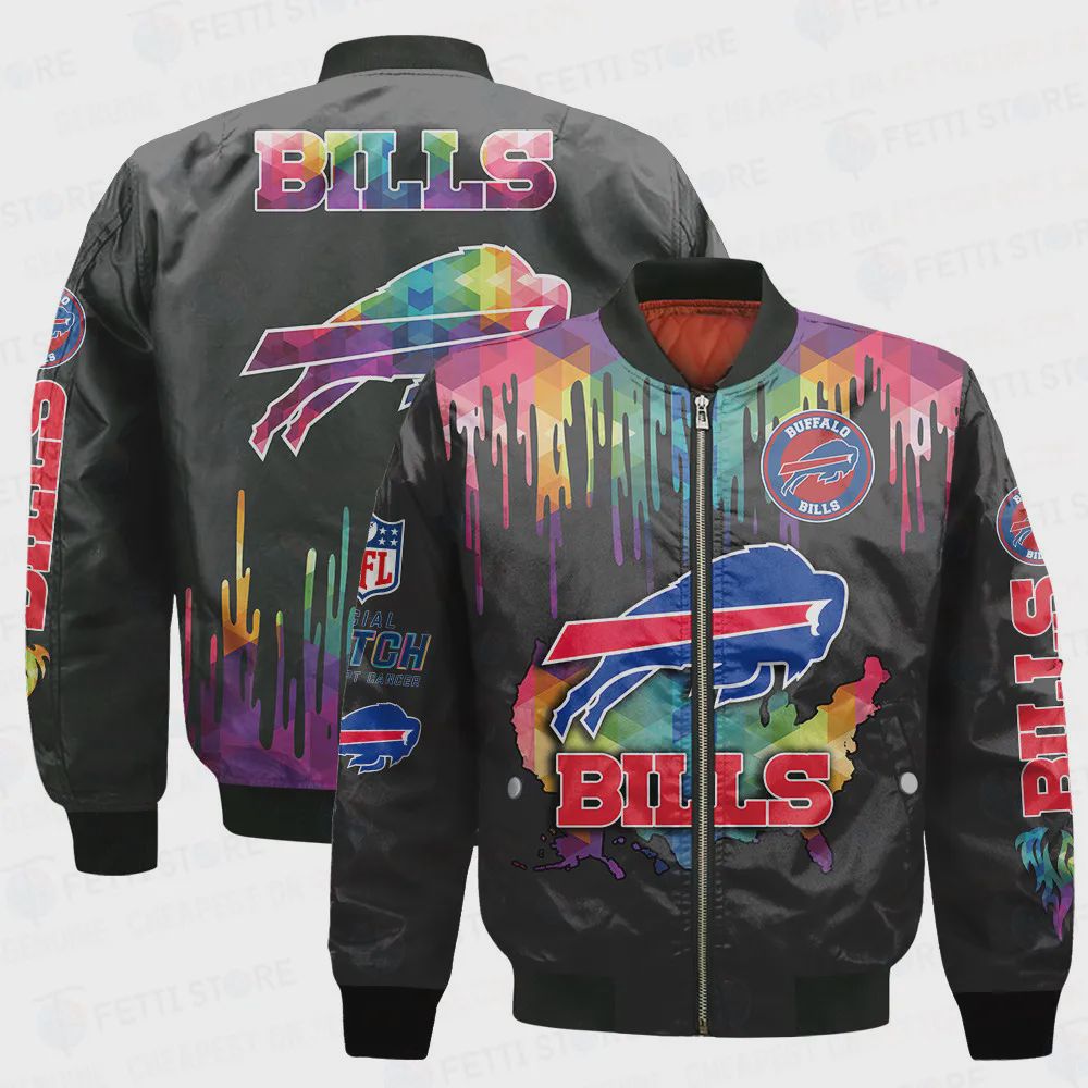 Sportswearmerch Buffalo Bills NFL Personalized Bomber Jacket For Fan