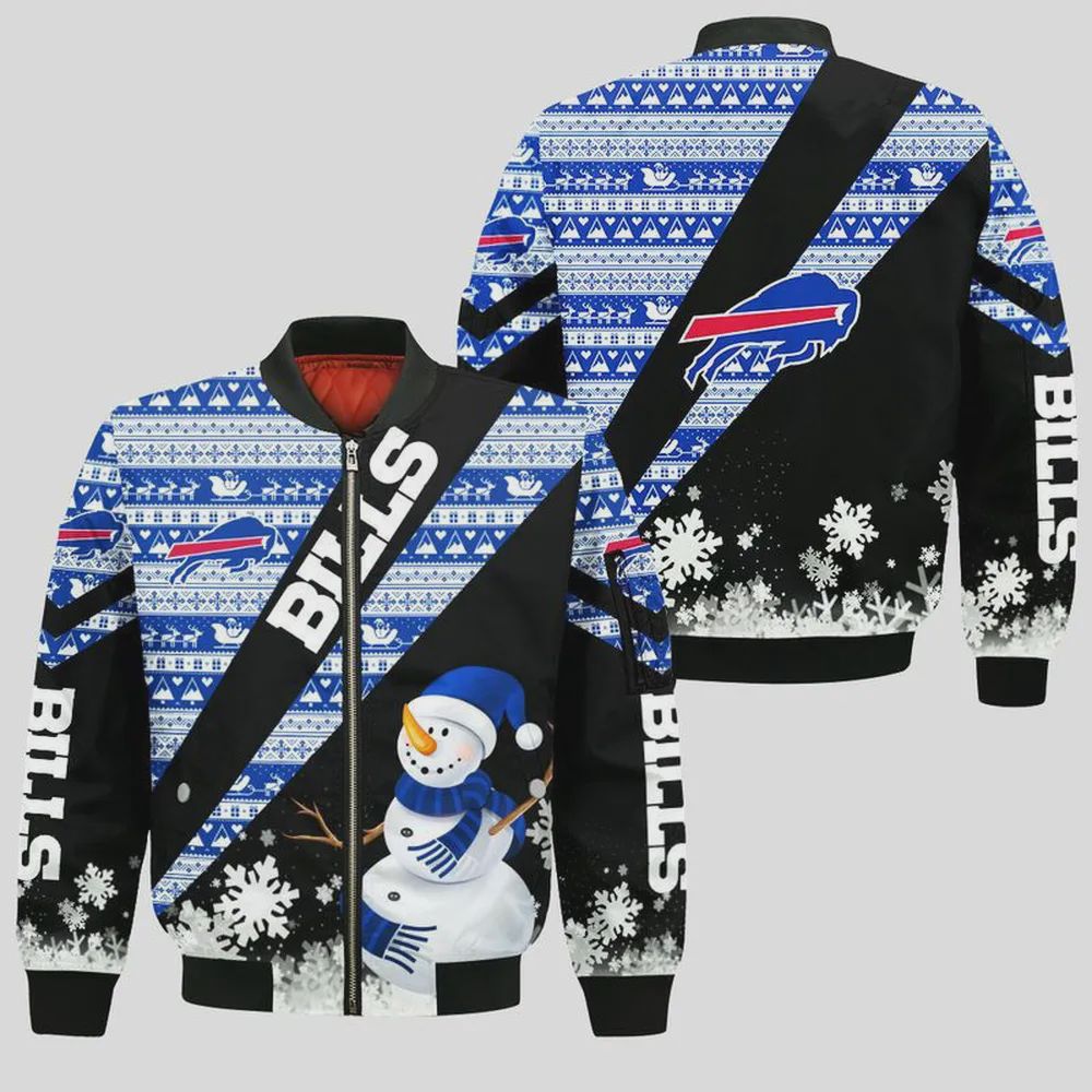 Sportswearmerch Buffalo Bills NFL Personalized Bomber Jacket For Fan