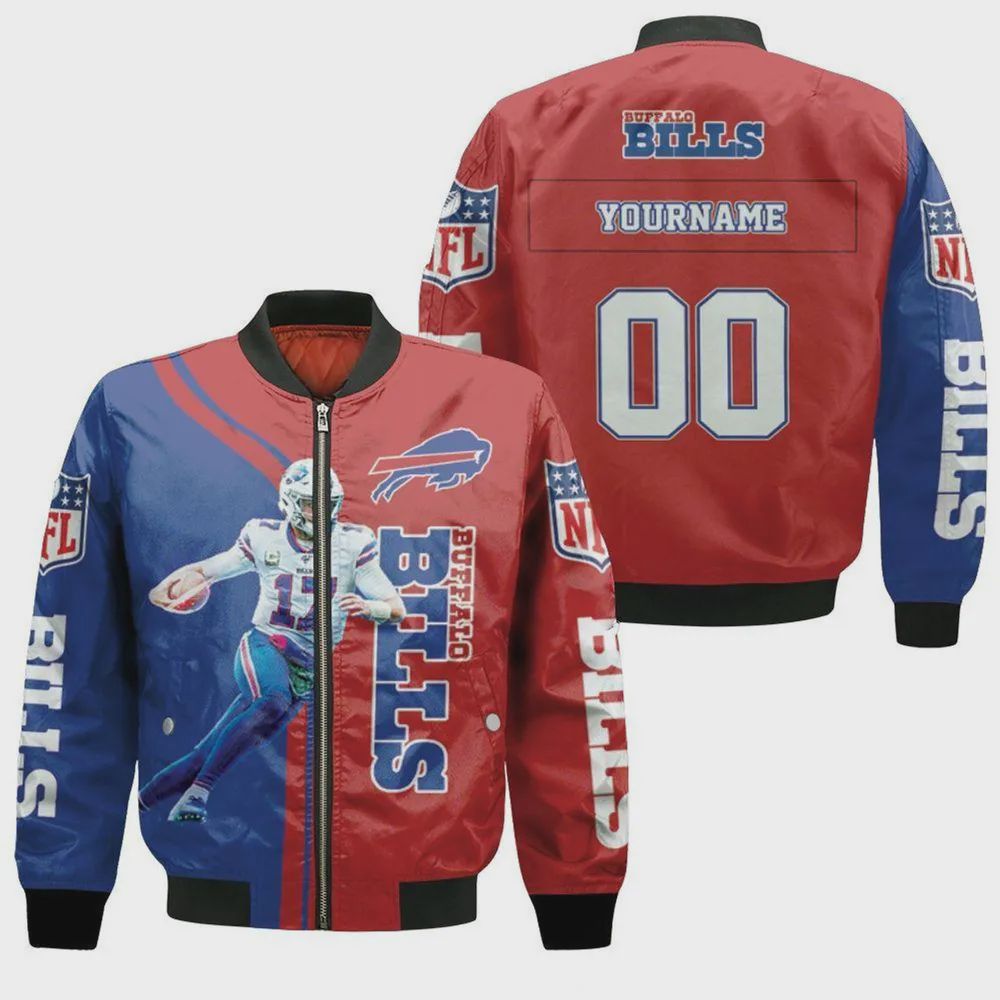Sportswearmerch Buffalo Bills NFL Personalized Bomber Jacket For Fan