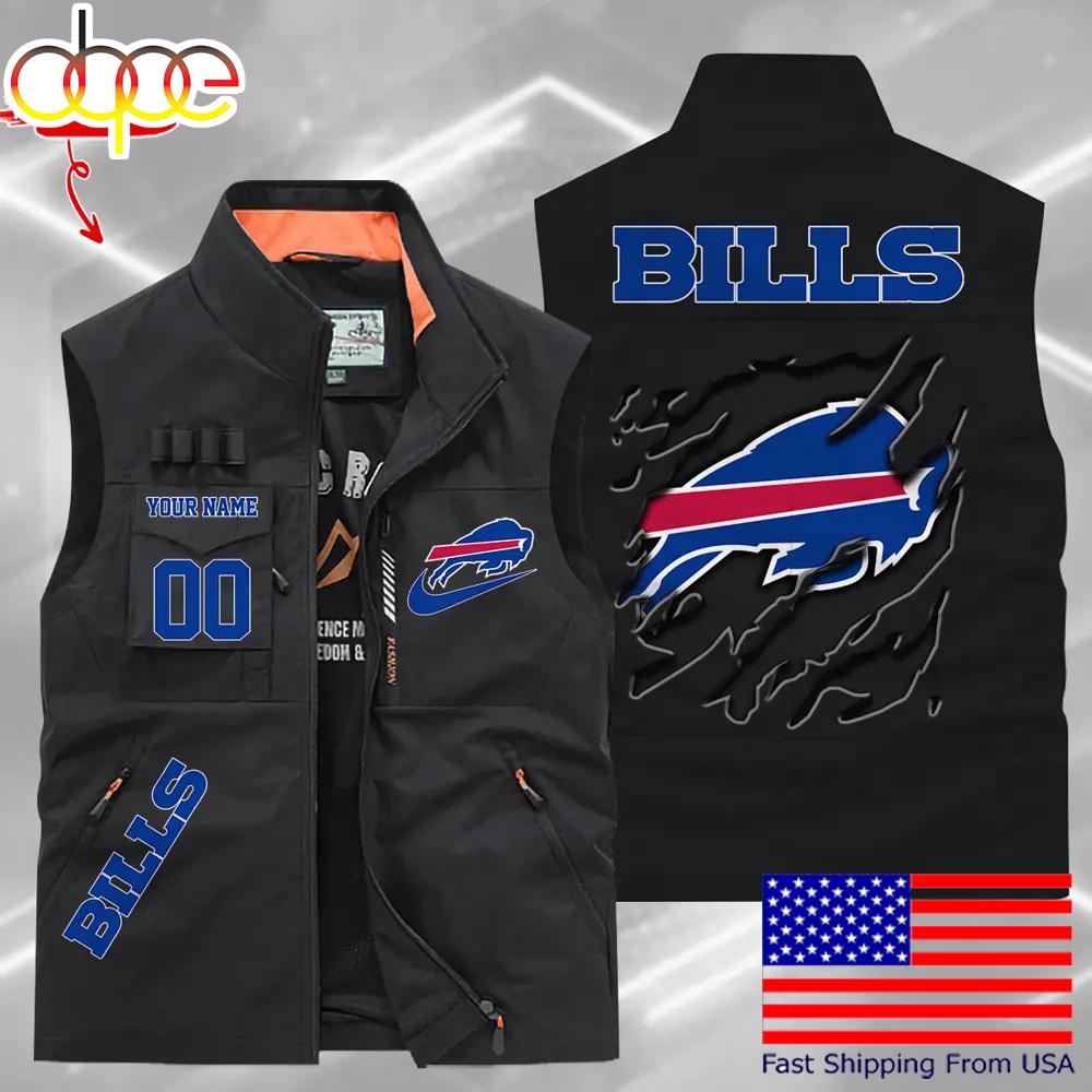 Sportswearmerch Buffalo Bills NFL Personalized Pocket Vest For Fan