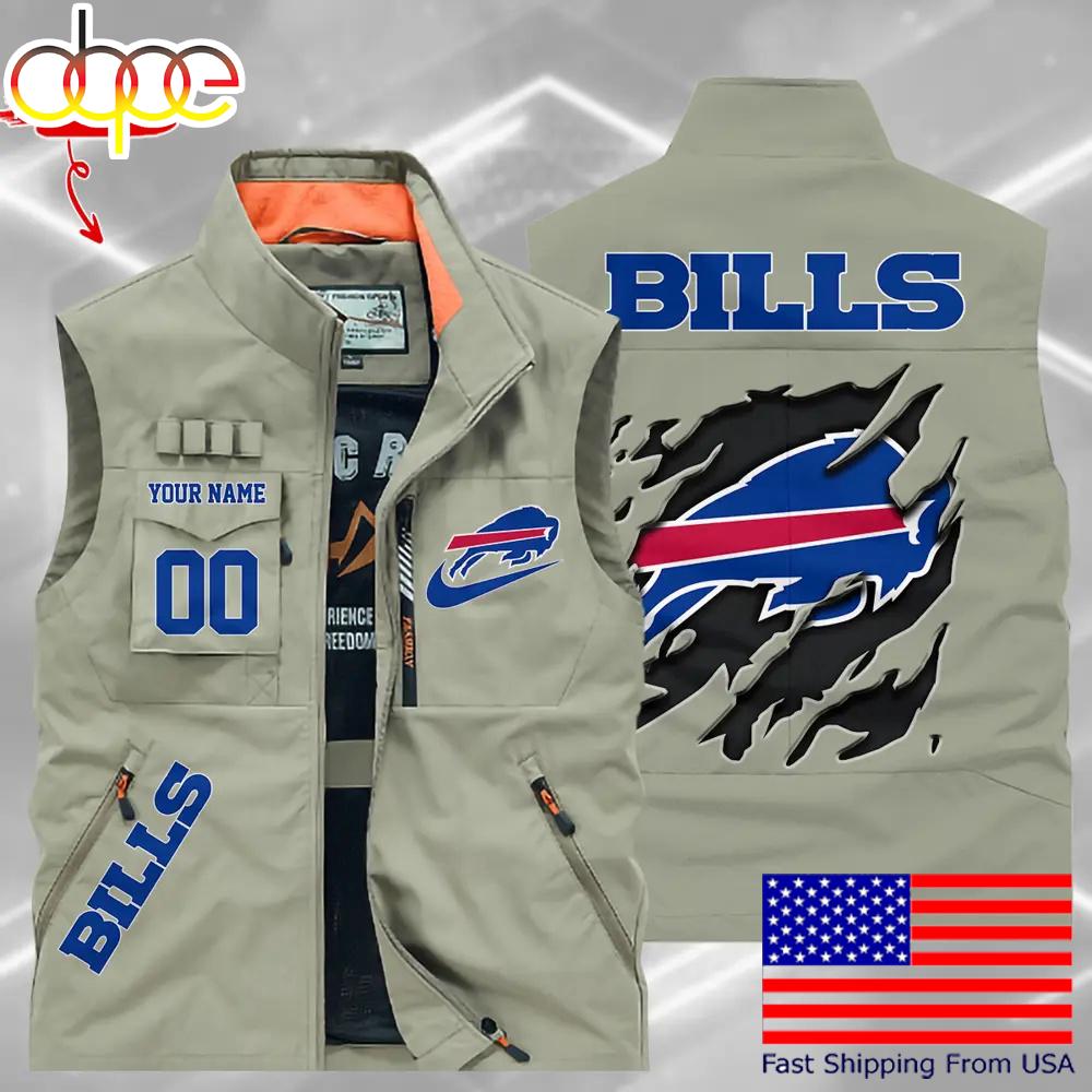 Sportswearmerch Buffalo Bills NFL Personalized Pocket Vest For Fan