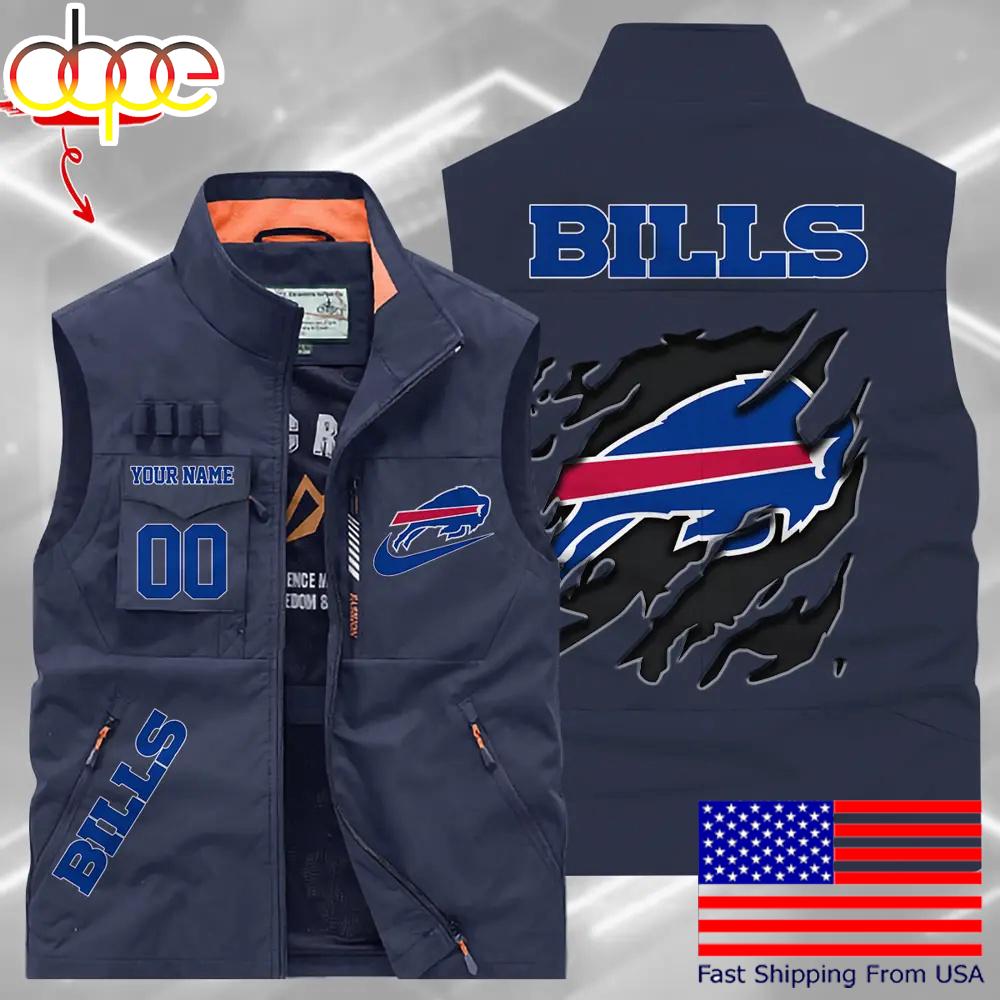 Sportswearmerch Buffalo Bills NFL Personalized Pocket Vest For Fan