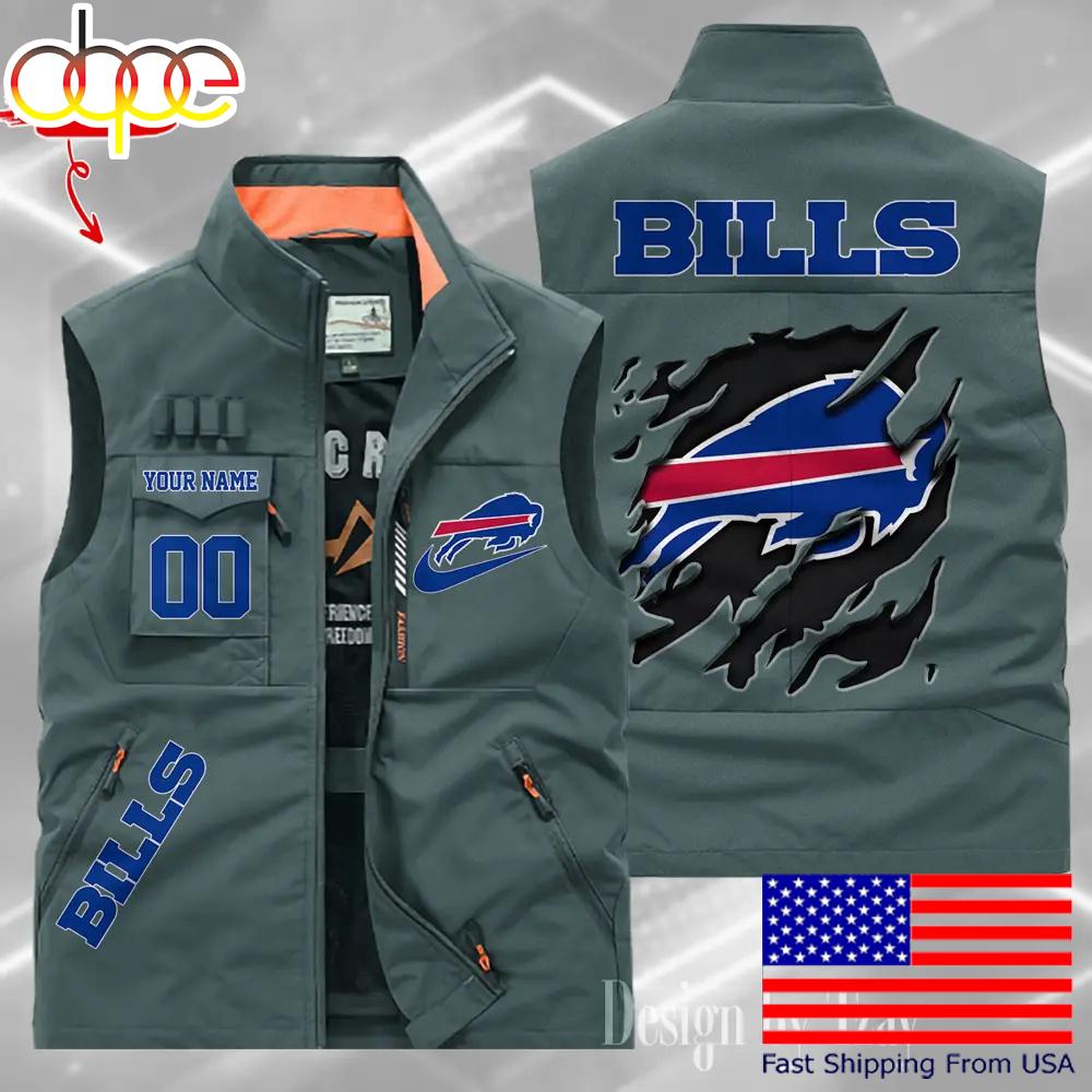 Sportswearmerch Buffalo Bills NFL Personalized Pocket Vest For Fan