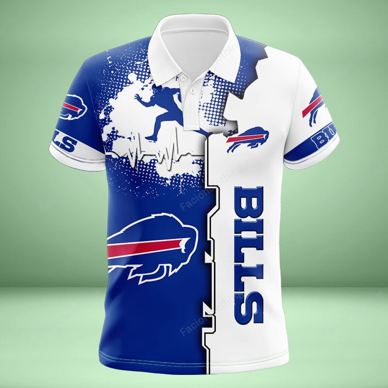 Sportswearmerch Buffalo Bills NFL Personalized Polo Shirt For Fan