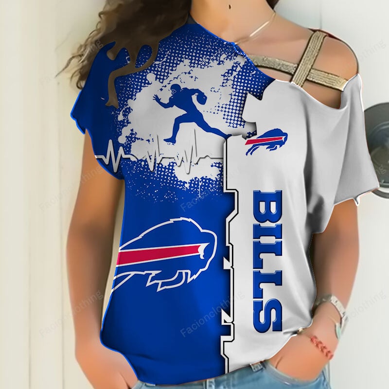 Sportswearmerch Buffalo Bills NFL Personalized Strapless Sleeve Short For Fan